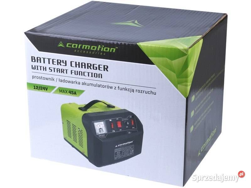 Prostownik 1224V 30A20A z funkcją rozruchu 180A Nysa