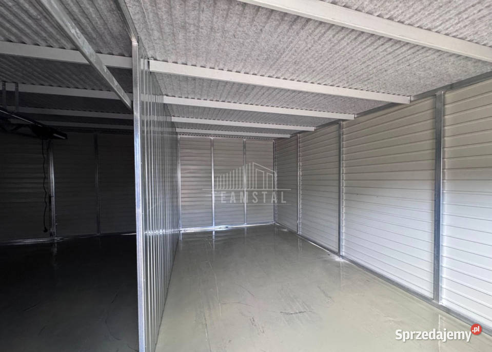 Garaż blaszany 10x3m 2x brama drzwi 2x okno samodzielny Nieruchomości pomorskie Sopot