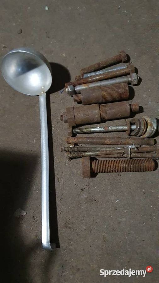Duże śruby gwintowe różne rowerowe motocyklowe Warszawa sprzedam