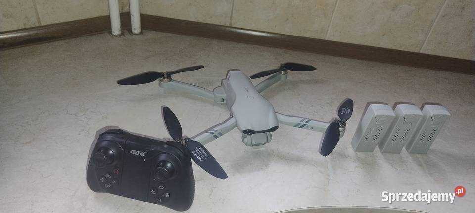 Dron F10 WIFI GPS zawis 2000m 3 baterie świętokrzyskie Waśniów