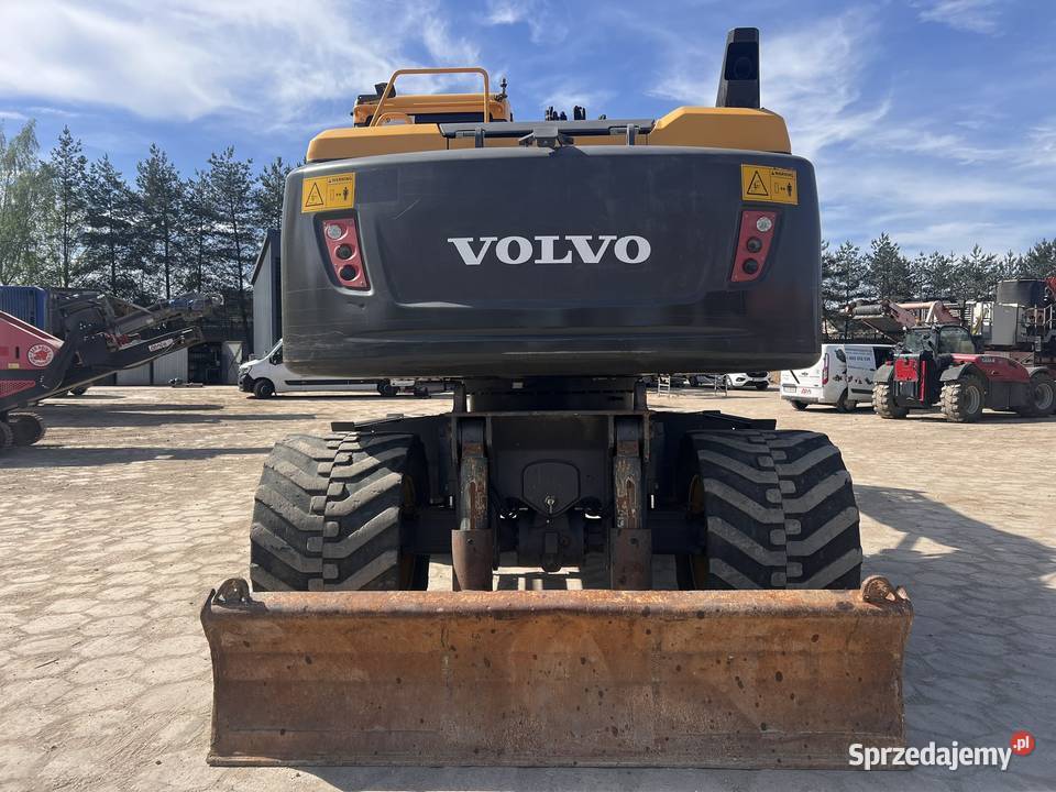 Koparka kołowa Volvo EW140D Zator