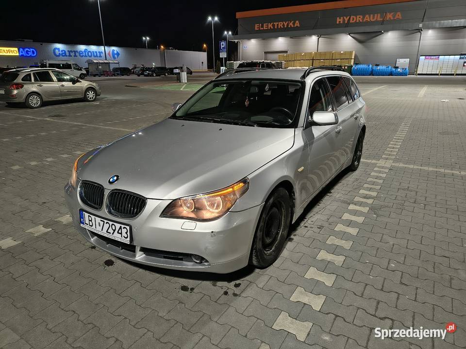 E61 525d fajne wyposażenie 365000km lubelskie Biała Podlaska