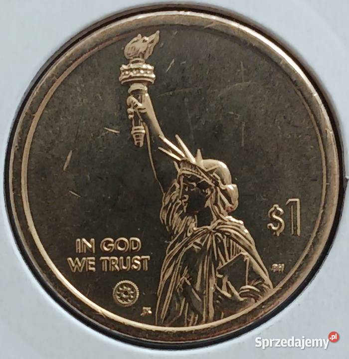 1 Dolar USA 2025 r Teksas Kosmonauta innowacje wielkopolskie Konin