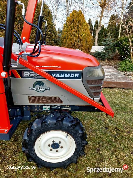 Traktorek Japoński Yanmar 24 4x4 Wspomaganie Góra
