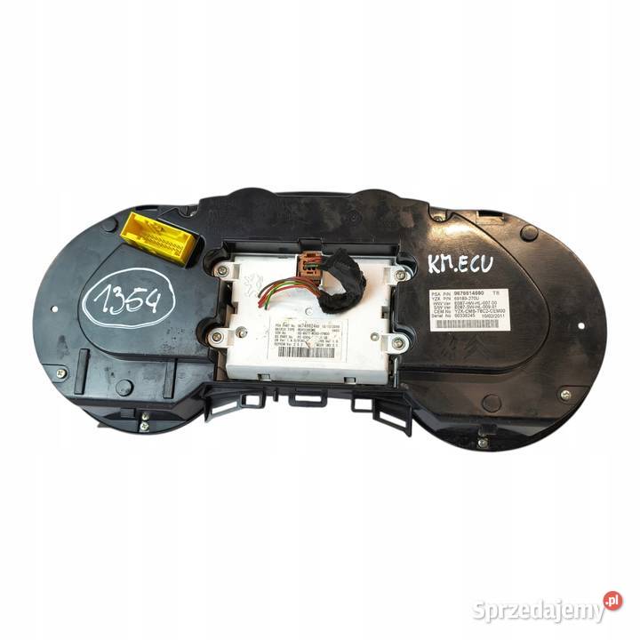 LICZNIK ZEGARY 9676614680 Peugeot 3008 I 5008 I osobowe Wyposażenie wnętrza Chełm