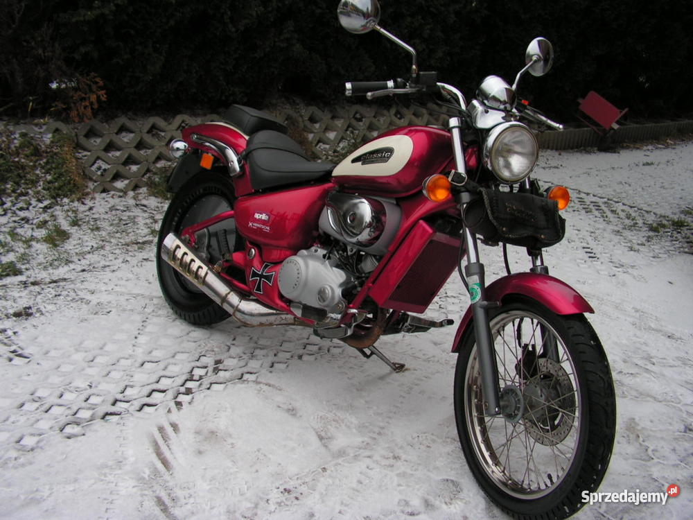 APRILIA classic 50 AM6 Red Rose honda yamaha dt manualna Bielsko-Biała sprzedam
