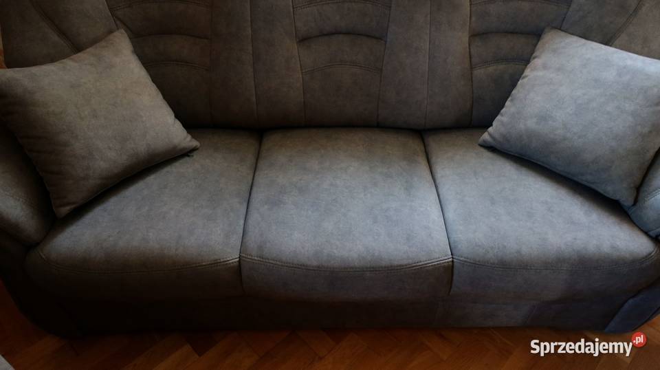 Piękny komplet wypoczynkowy Bologna sofa 3 os i Ziębice sprzedam