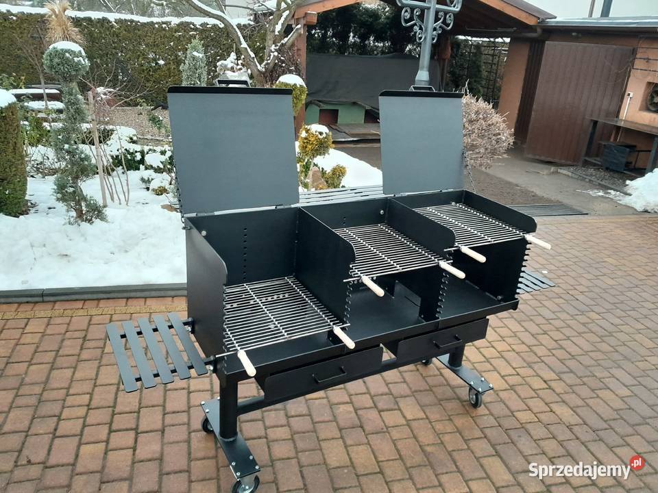 Gastronomiczny grill cateringowy blacha 5 mm Damasławek