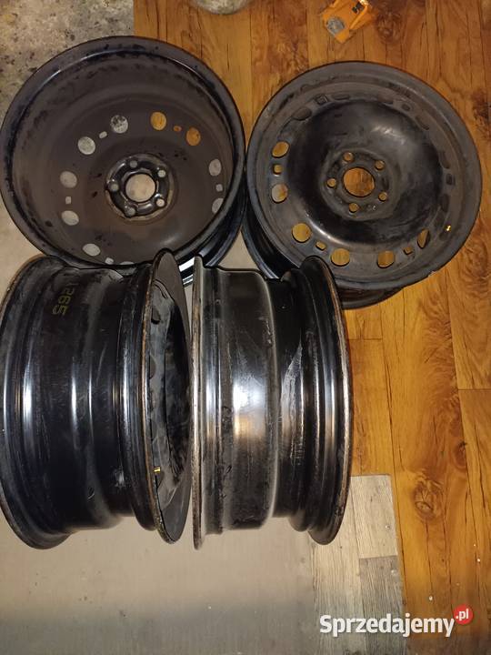 4Felgi stalowe R15 Tychy sprzedam