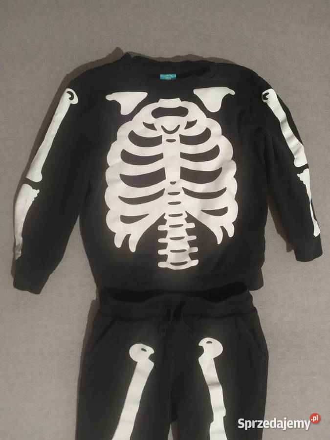 Halloween Little kids dres dziecięcy szkielet Dębno