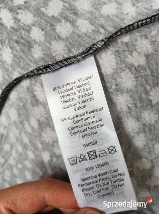 Sukienka ciążowa letnia czarna zielona Bonprix Suwałki