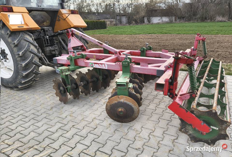 brona talerzowa talerzówka unia cut L 23 Bychawa