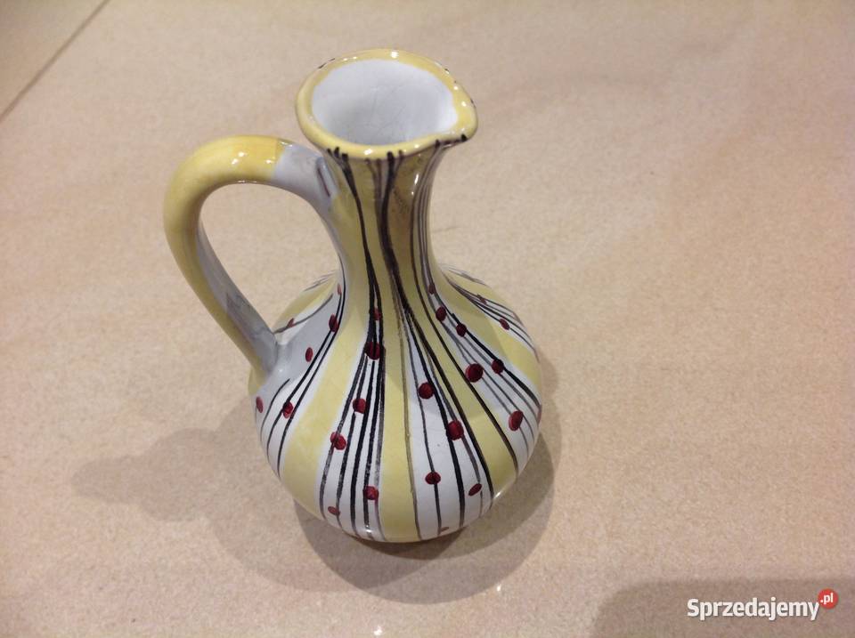 Mały Dzbanuszek Wazonik wielokolorowy Nowa Sól