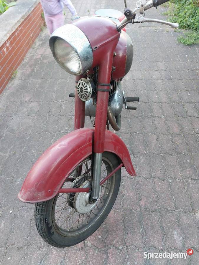Jawa 175 dokumenty na chodzie Zielona Góra