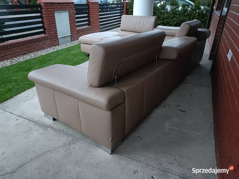 Sprzedam narożnik ze skóry wielkopolskie Konin