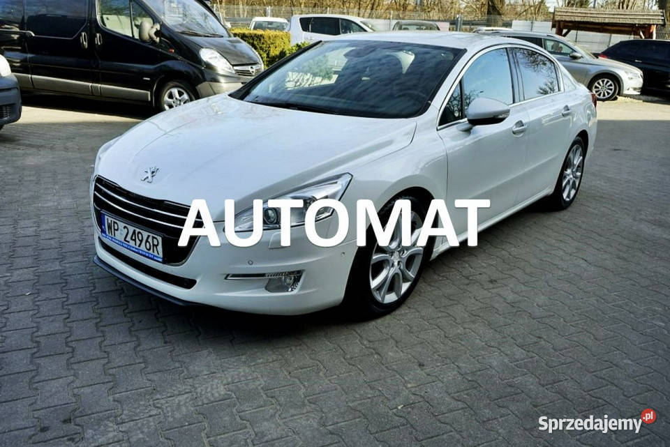 Peugeot 508 20HDI Xenony NAVI skóra 163 2011r I 508 Płock