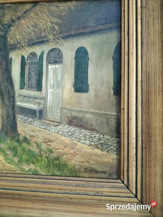 Obraz olejny na płótnie scena rodzajowa Legnica