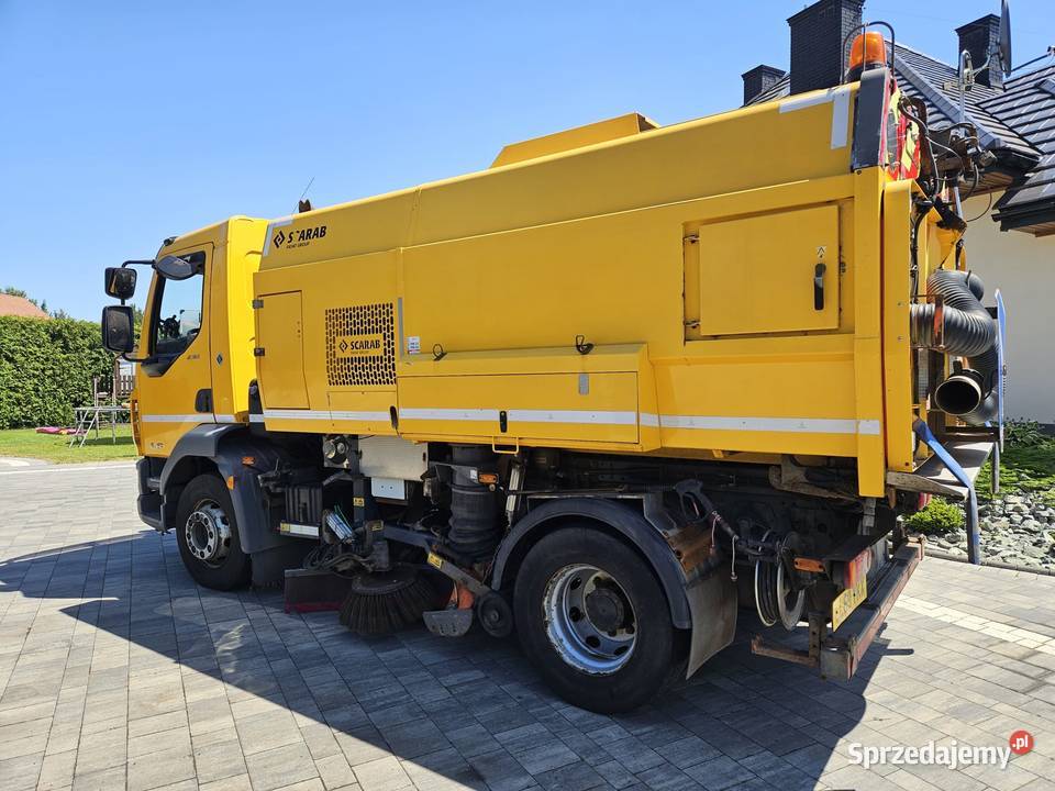 DAF LF 55230 Zamiatarka dwustronna SCARAB MAGNUM 16000kg Ropczyce