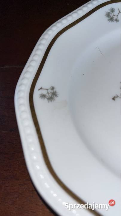 Talerzyk Rosenthal Bavaria Z lat 1920 Perełkowe Porcelana i szkło Gdańsk