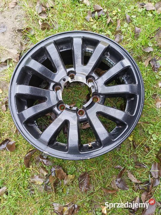 Felgi R16 6x1397 Isuzu Patrol Frotnera aluminiowe