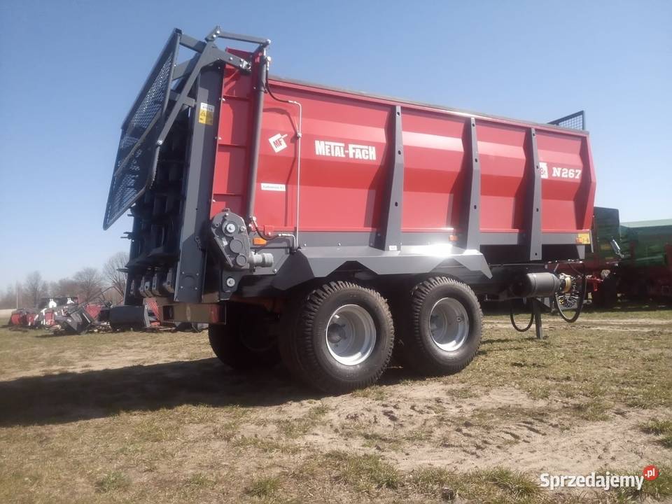 Rozrzutniki 6 8 10 12 14T MetalFach N672 N7621 Metal-Fach Oleśnica