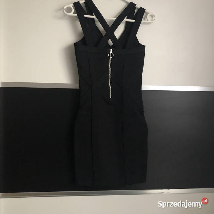 Czarna dopasowana sukienka xs 34 Tally Weijl Toruń