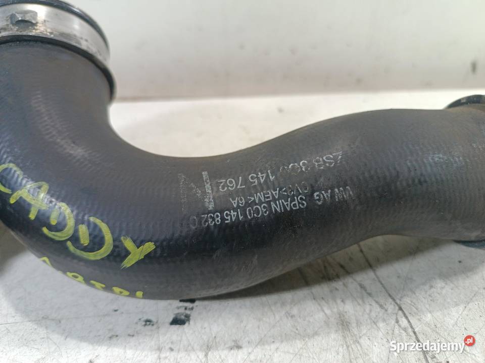 WĄŻ INTERCOOLERA VW CADDY 2K 19 TDI 3C0145762N sprzedam