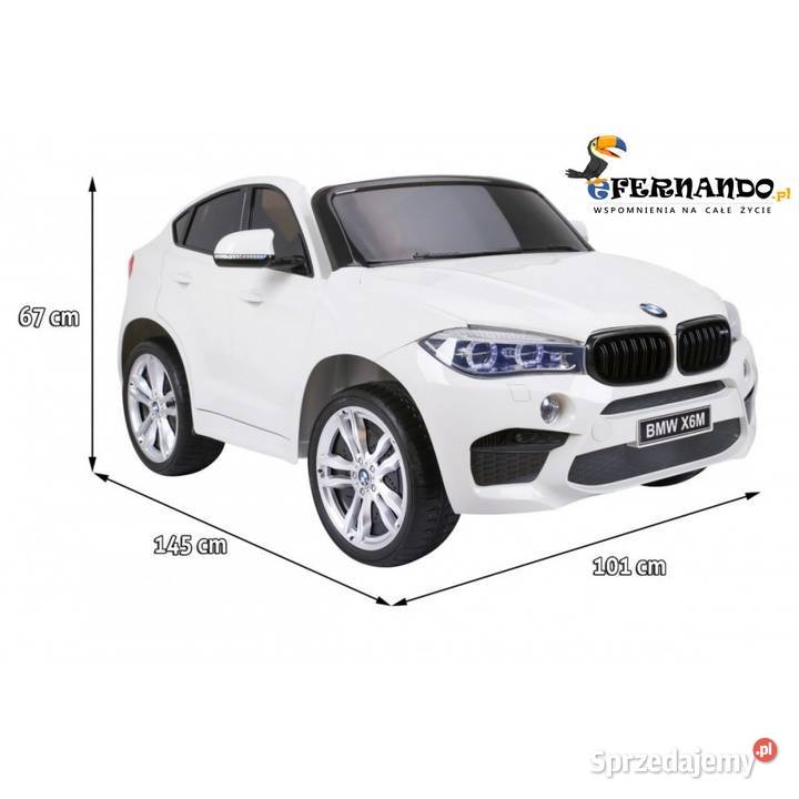 BAWIBUS Auto samochód na akumulator BMW X6 Myszków