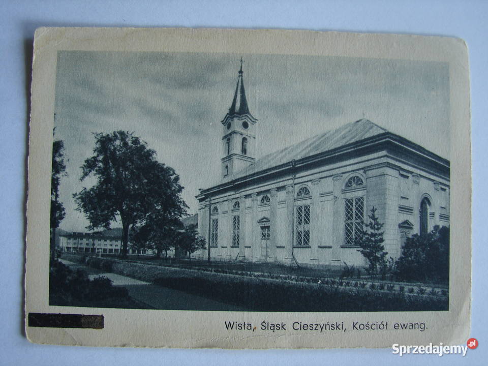 Wisła Śląsk Cieszyński kościół ewangelicki stara Warszawa