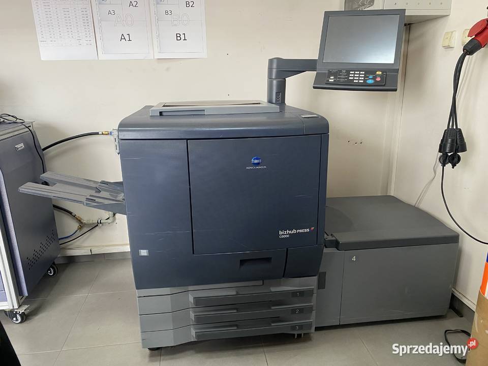 Konica Minolta Bizhub Press C6000L Drukarki i skanery wielkopolskie Turek