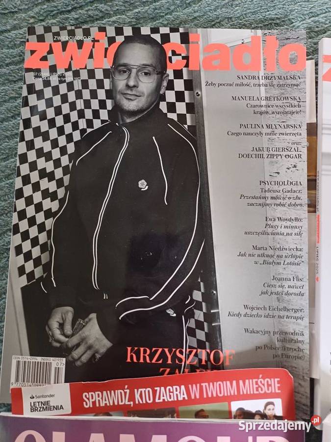 Zestaw czasopism modowy Zwierciadło i Glamour małopolskie