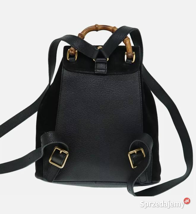 Oryginalny plecak GUCCI Bamboo Piękny okaz Warszawa sprzedam