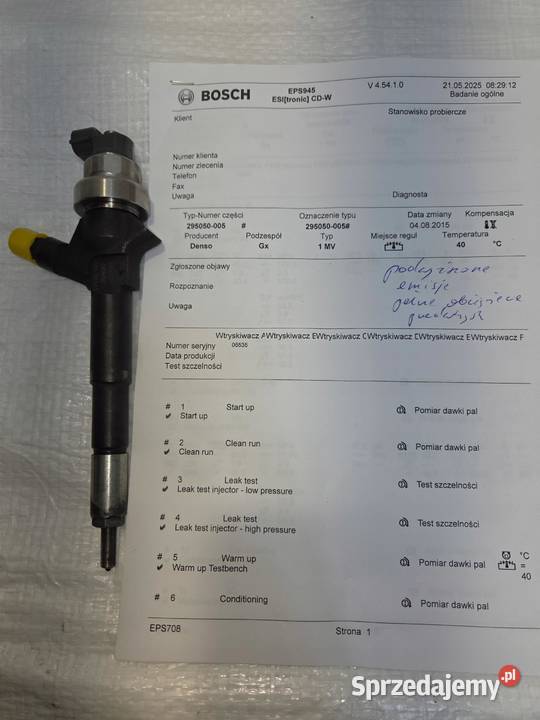 WTRYSK WTRYSKIWACZ OPEL ASTRA J MOKKA MERIVA B Wtryskiwacze sprzedam