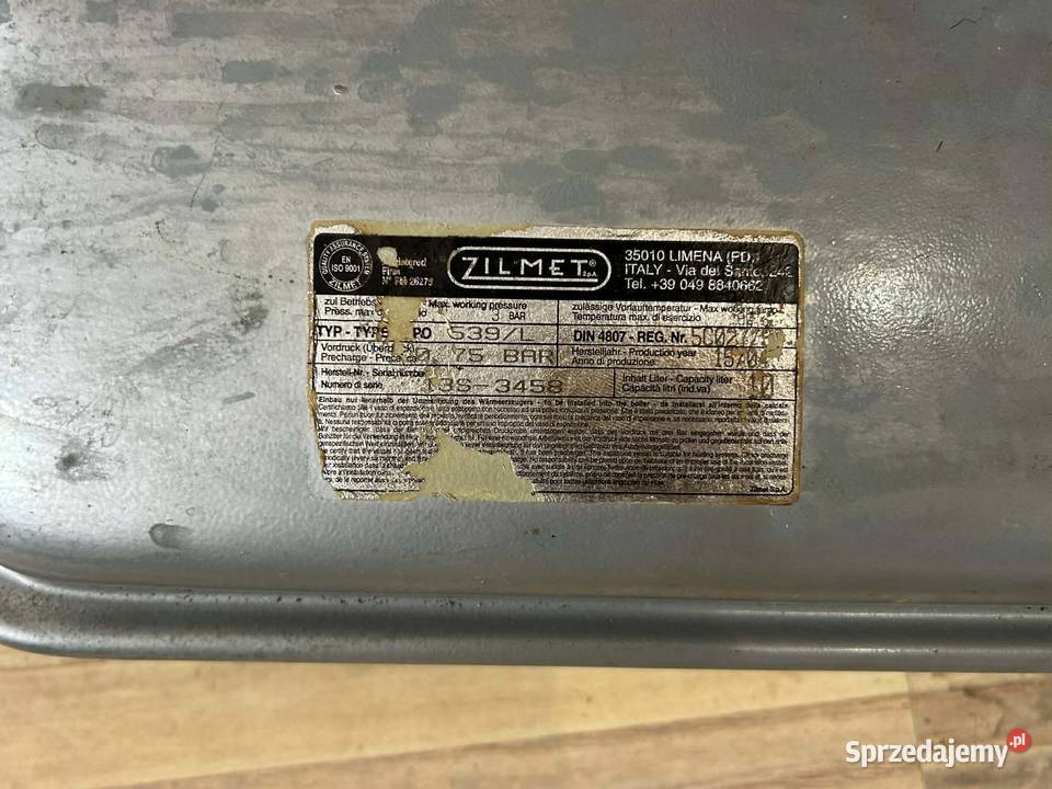 naczynie przeponowe kotła DOMOLIGHT DML 318 LP Grabówka