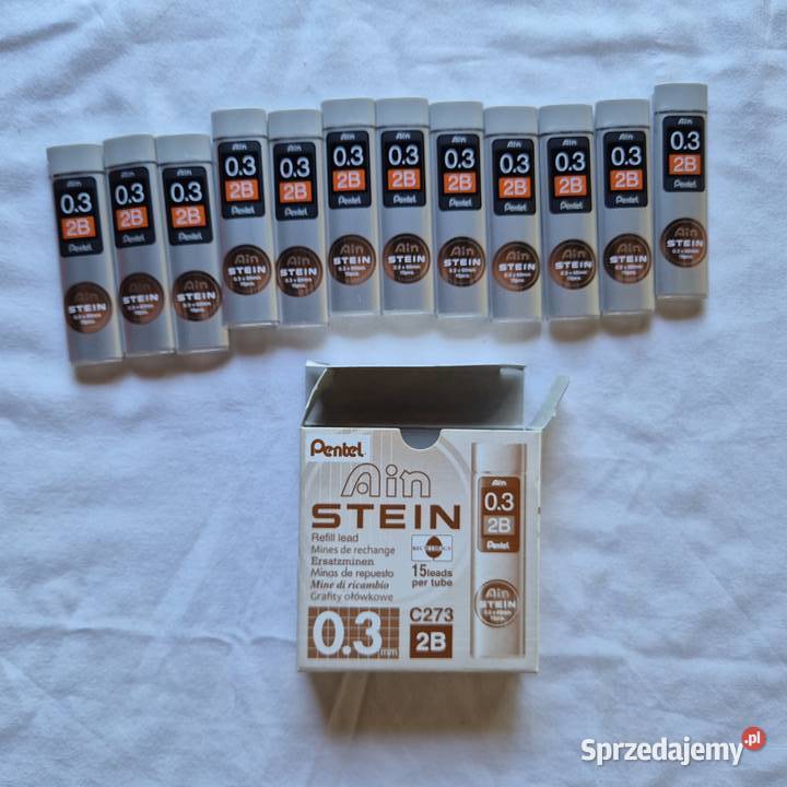 Pentel 03 2B 12 opakowań x15 sztuk nowe Brzesko