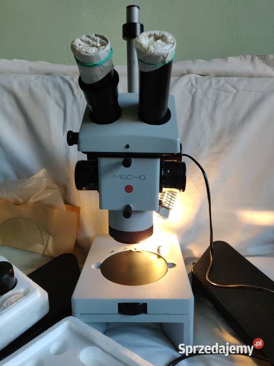 Mikroskop MBS10 pow 100x nowy Warszawa