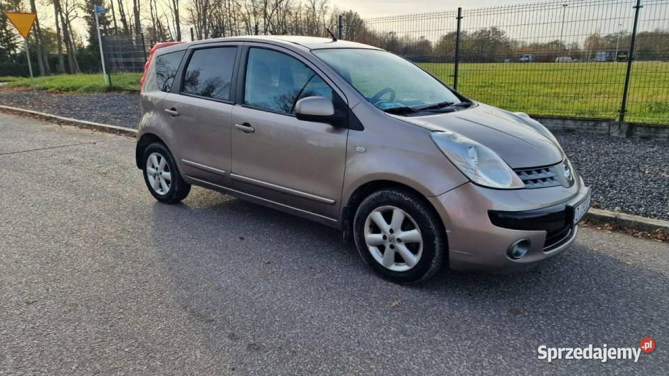 Nissan Note 15DCi 2007r Klima 204 Ekonomiczny I łódzkie Pabianice