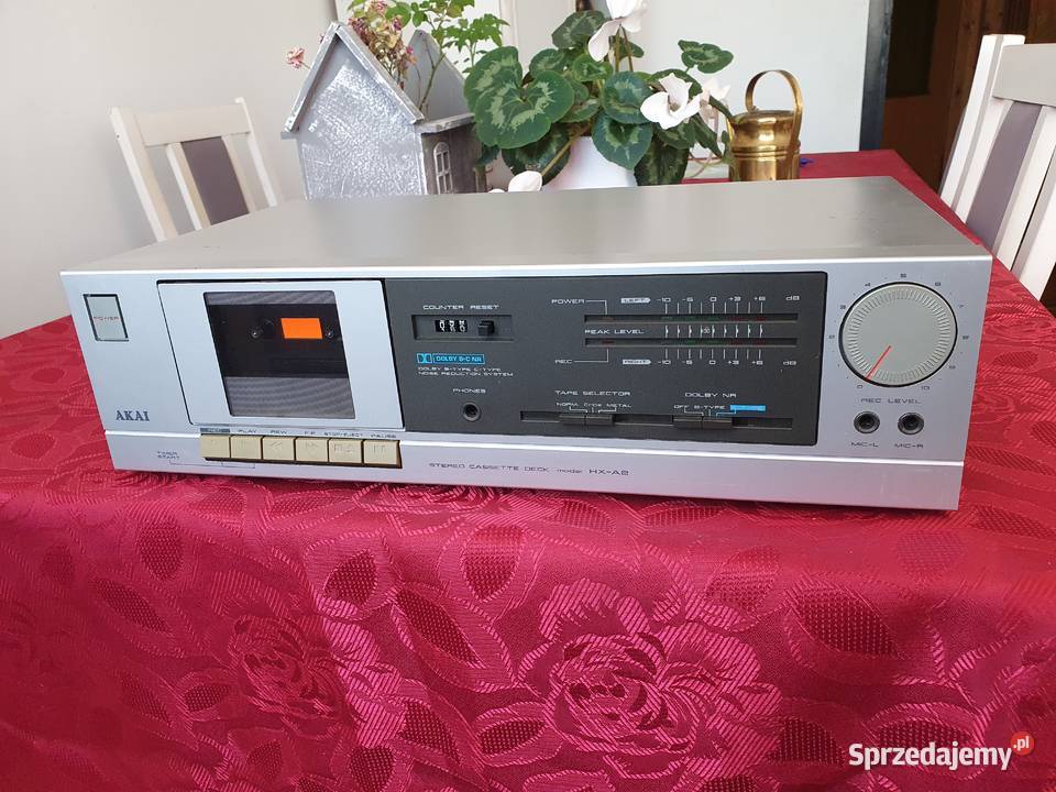 Magnetofon deck Akai HXA2 pomorskie