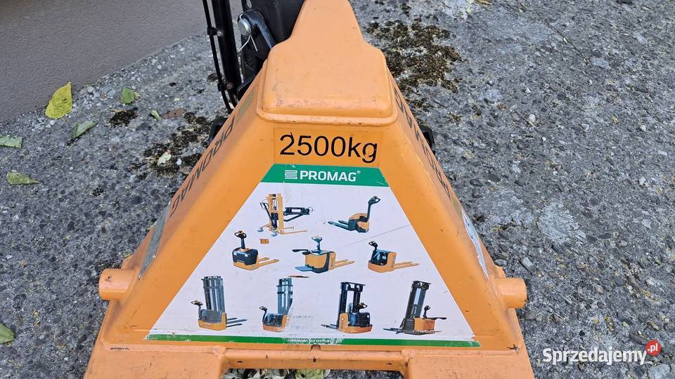 Paleciak PROMAG 2500 2019 kupiony 2021 mało Katowice sprzedam