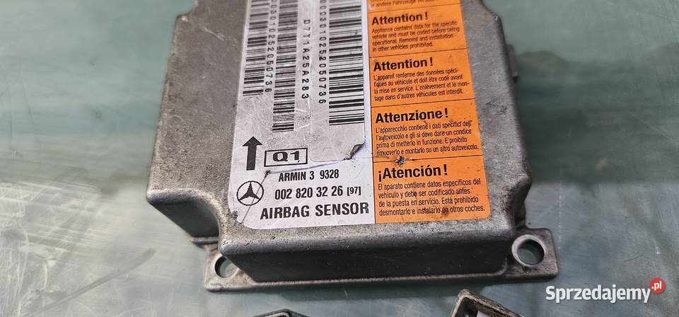 Sensor airbag mercedes w210 0028203226 Rok produkcji 1999 Zbąszyń