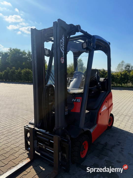 wózek widłowy LINDE H16T 460m TRIPLEX przesuw Działoszyn