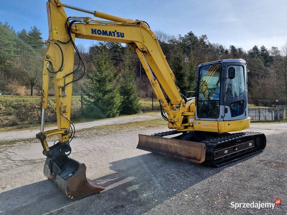 Komatsu PC 78MR6 crawler excavator nie śląskie Cieszyn