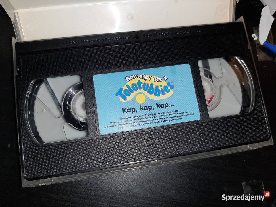 Baw się i ucz Z Teletubbies 1 Kap kap kap VHS kujawsko-pomorskie Inowrocław