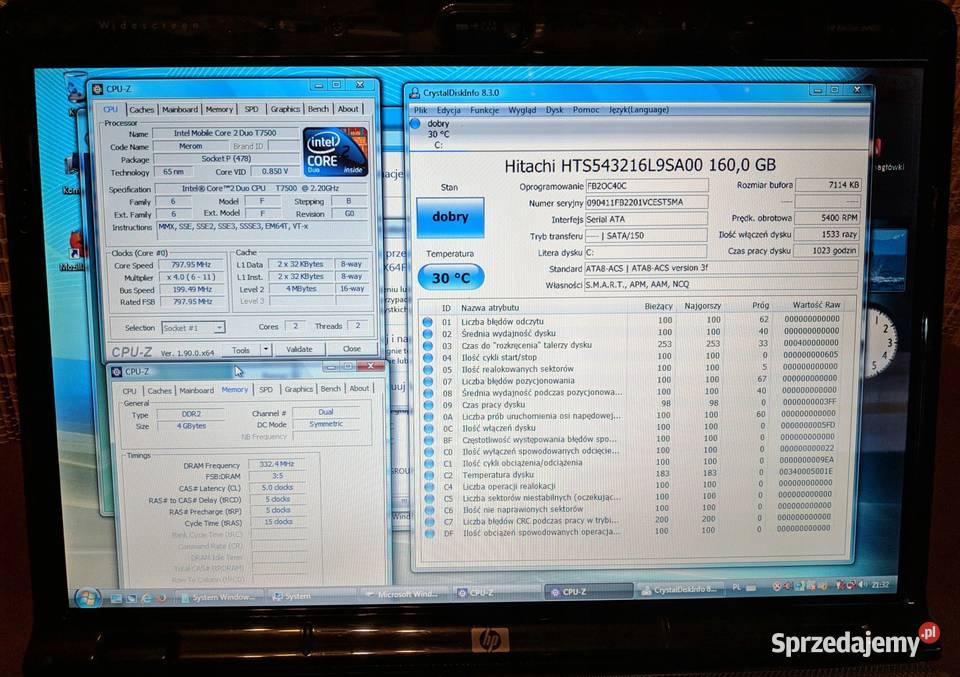 HP Pavilion WIFI Kamera Pilot Do nauki pracy