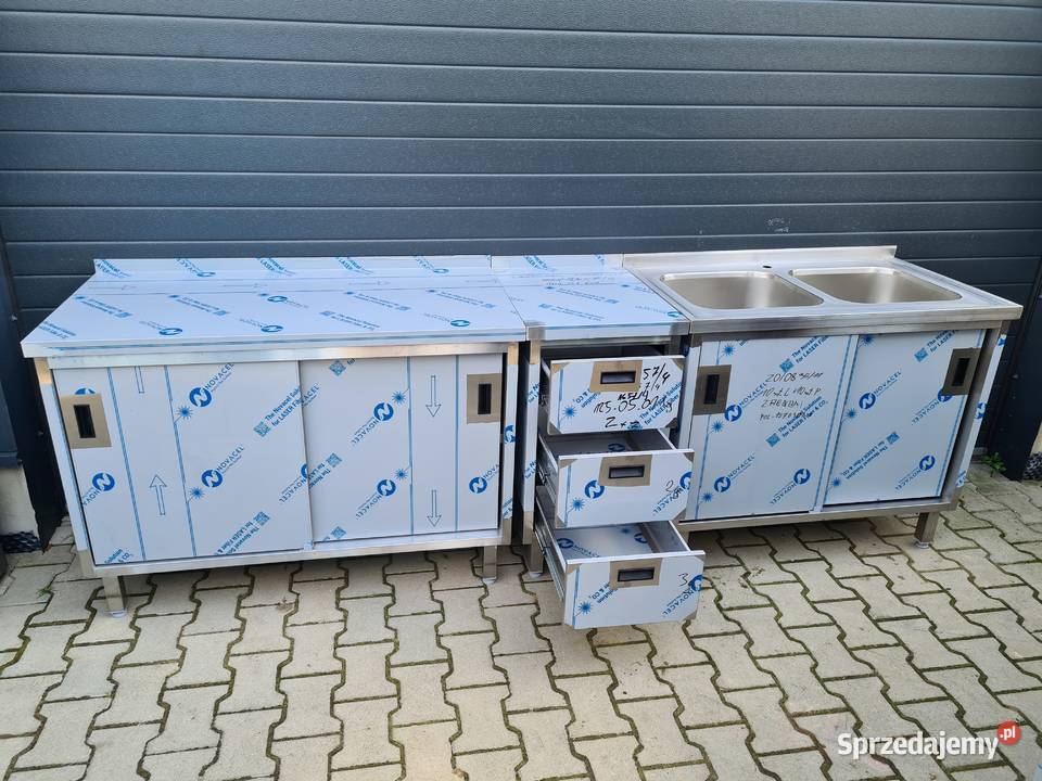 Ciąg Kuchenny Gastronomiczny Stół Szafka Drzwi Ostrów Wielkopolski