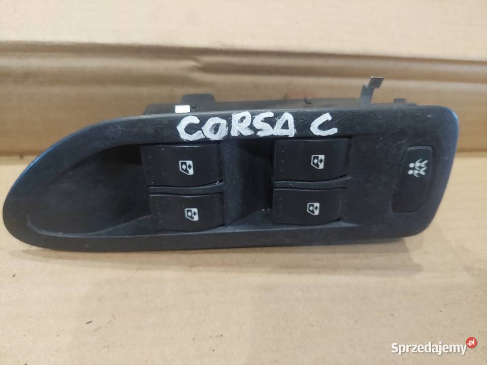 OPEL CORSA C przełącznik szyb lewy