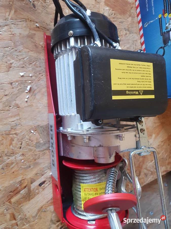 Wyciągarka elektryczna firmy Boxer bx 563 Głogowa
