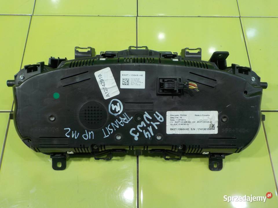 TRANSIT CUSTOM I 22 TDCI 14r VAN licznik zegary osobowe mazowieckie Suków