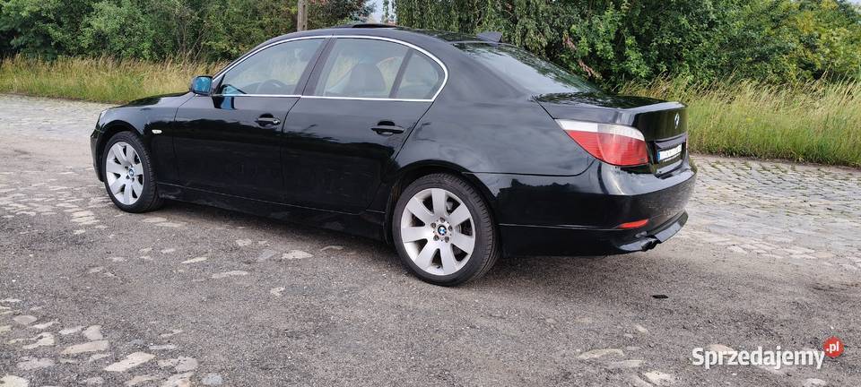 BMW E60 BMW Seria 5 bixenon skrętny skóry Sulęcin sprzedam