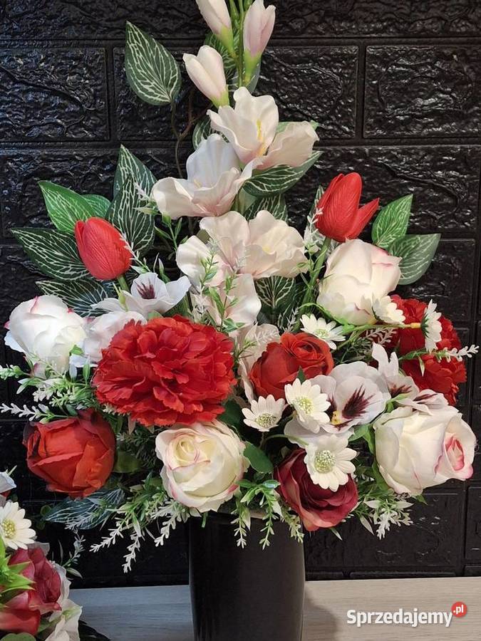 Kompozycja wiazanka na cmentarz Wszystkich Świętych pomorskie sprzedam